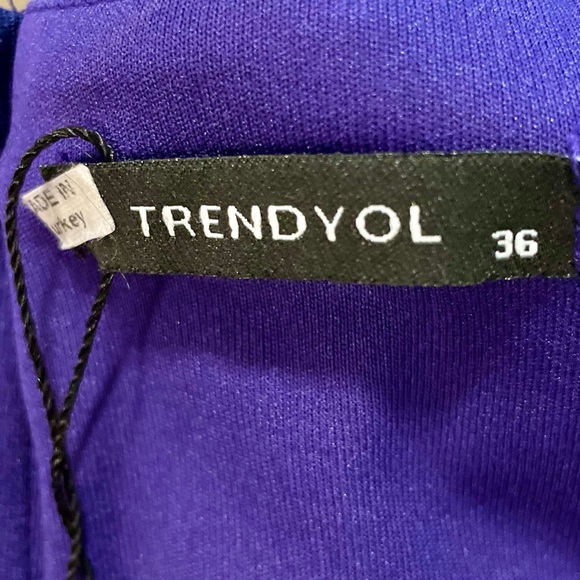 Trendyol Purple Formal Maxi Dress - Picture 7 of 8